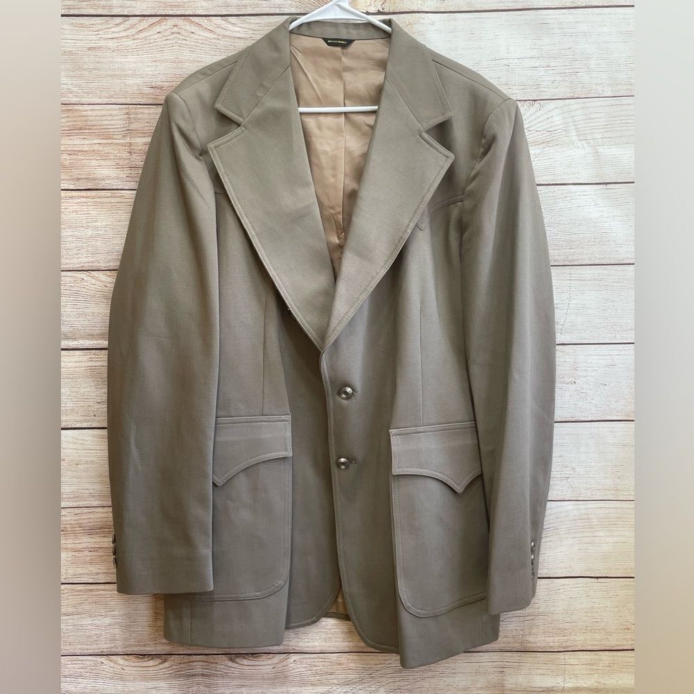 VINTAGE NEW WITH TAGS‎ LEE WESTERN BLAZER IN KHAKI